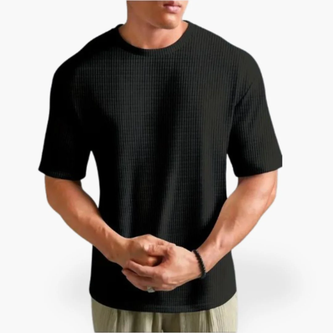 Loose Fit Men's T-shirt Base Shirt